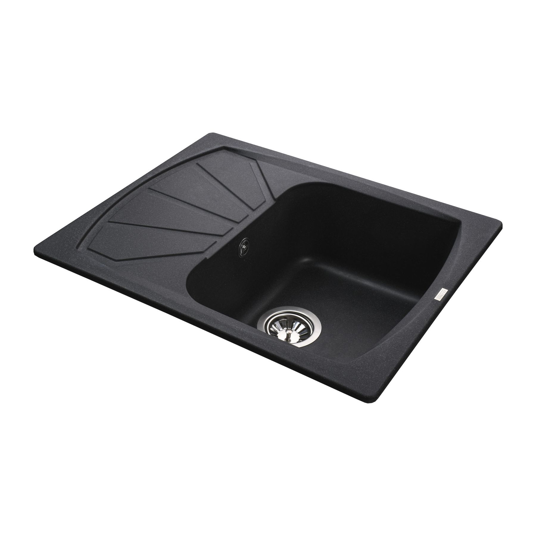 Гранітна мийка Globus Lux TANA графіт 610 х 500 мм-А0001 - Image 4