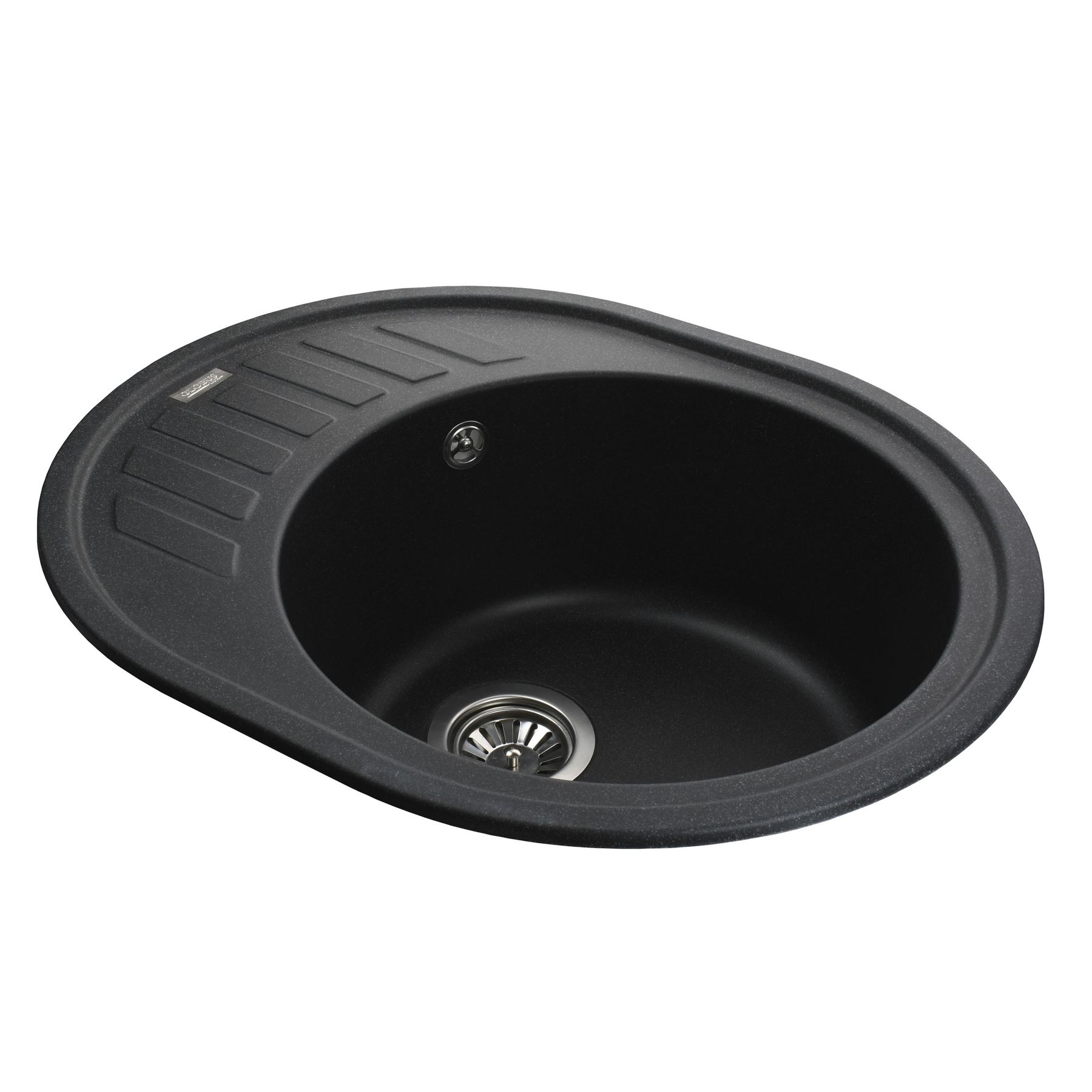 Гранітна мийка Globus Lux ARNO графіт 620х500мм-А0001 - Image 4