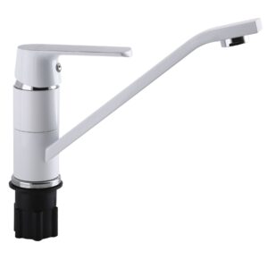 Змішувач для кухні Globus Lux Laguna GLA-0203Q-7-WHITE - Image 4