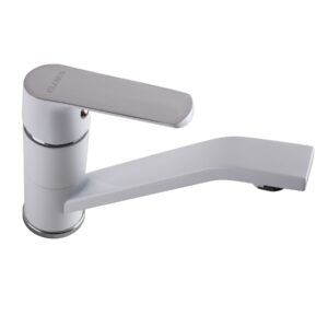 Змішувач для умивальника Globus Lux Laguna GLA-0203MQ-7-WHITE - Image 4