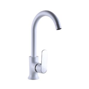 Змішувач для кухні Globus Lux Laguna GLA-0203SL-7-WHITE - Image 4