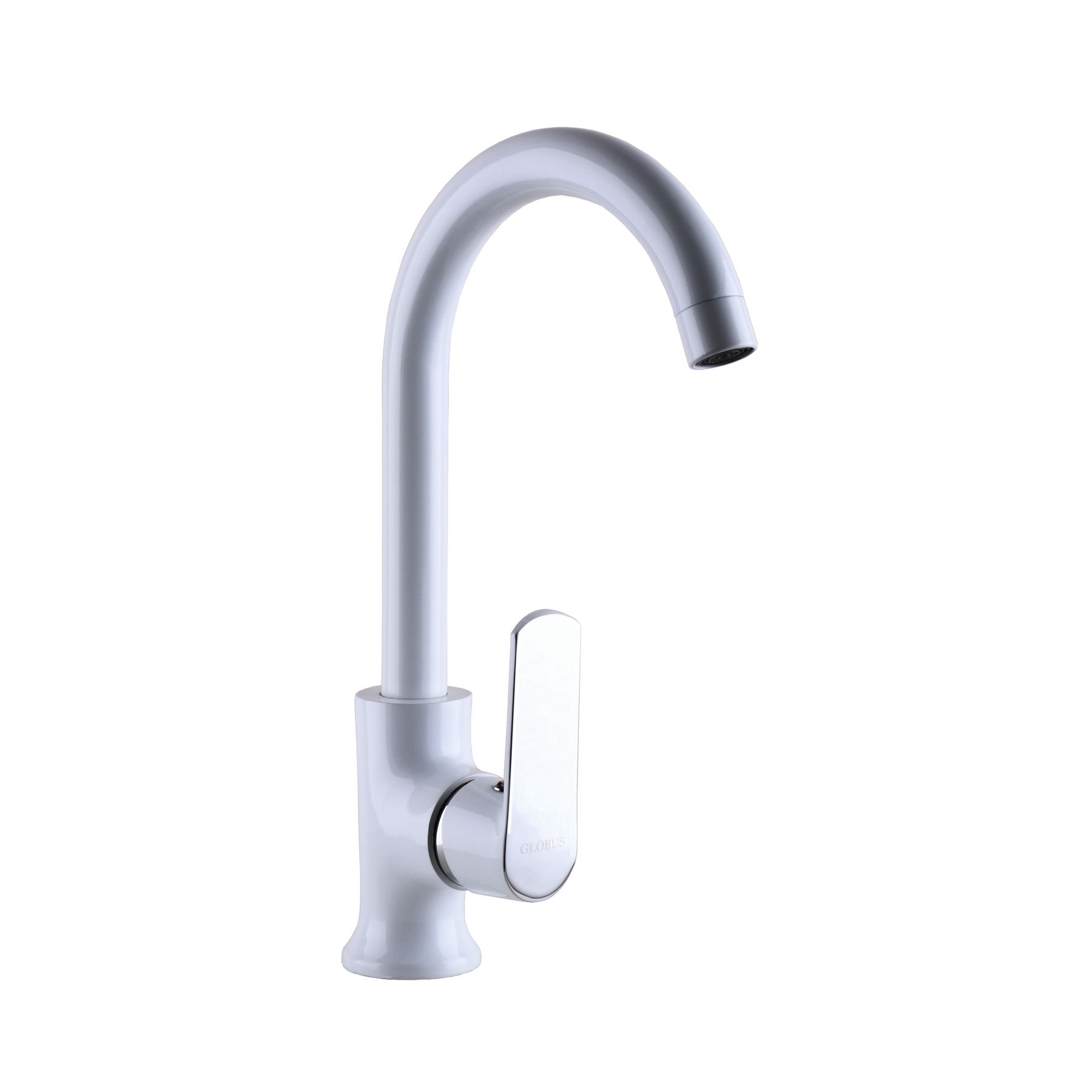 Змішувач для кухні Globus Lux Laguna GLA-0203SL-7-WHITE - Image 4