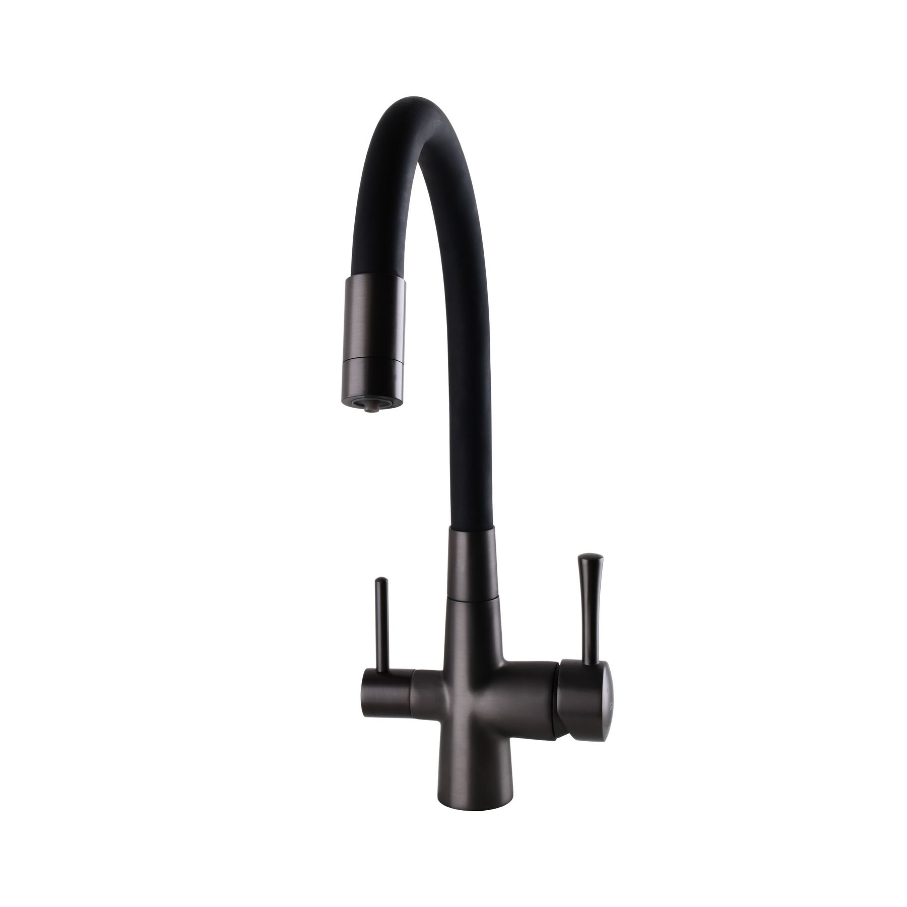 Змішувач для кухні під осмос Globus Lux LAZER GLLR-0903-11-GRAPHITE - Image 4
