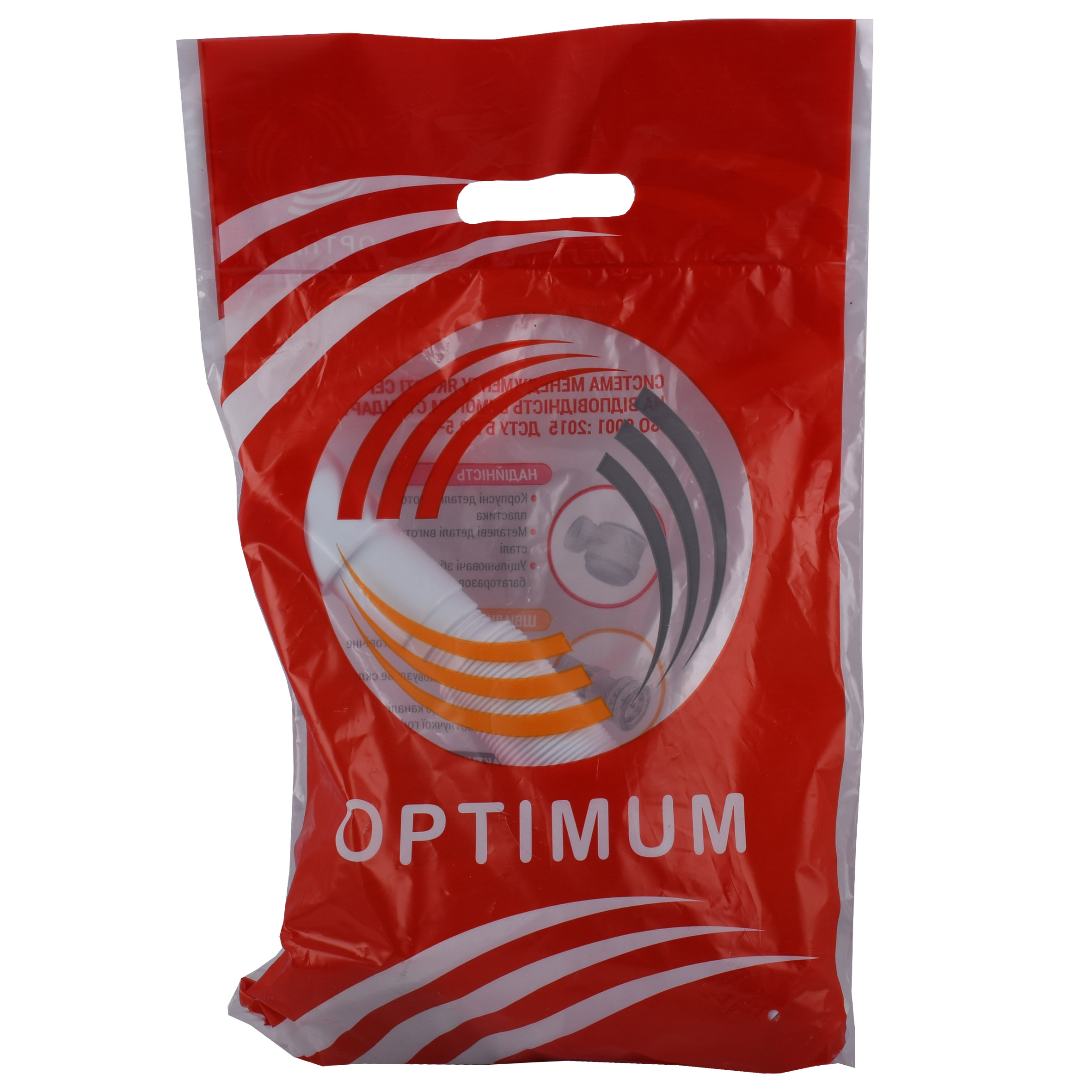 Сифон OPTIMUM для пісуара з трубкою 40/32*200, розетками 32 та 40 OPTI 19708 - Image 4
