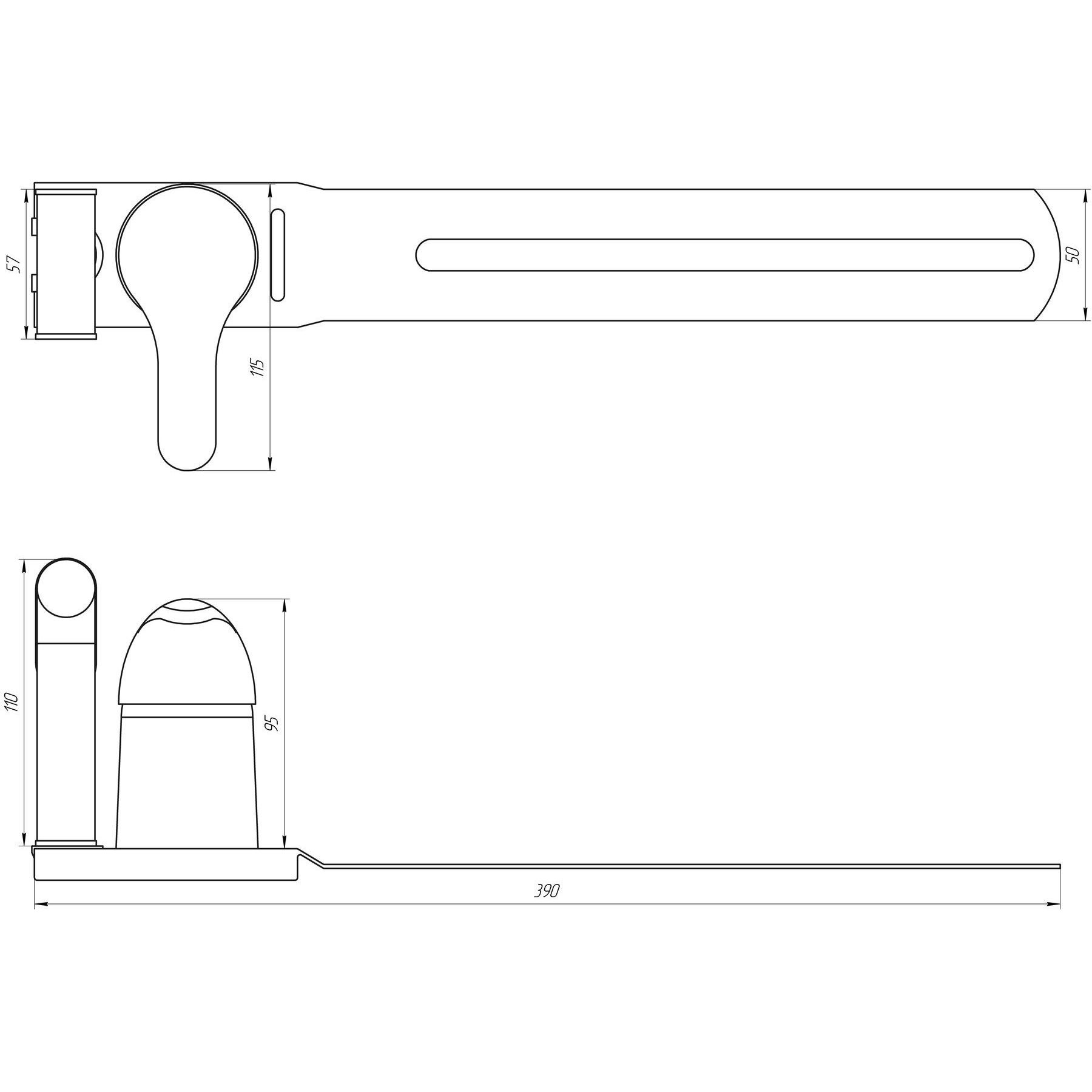 Змішувач для біде Globus Lux Solly GLSO-0206 - Image 4