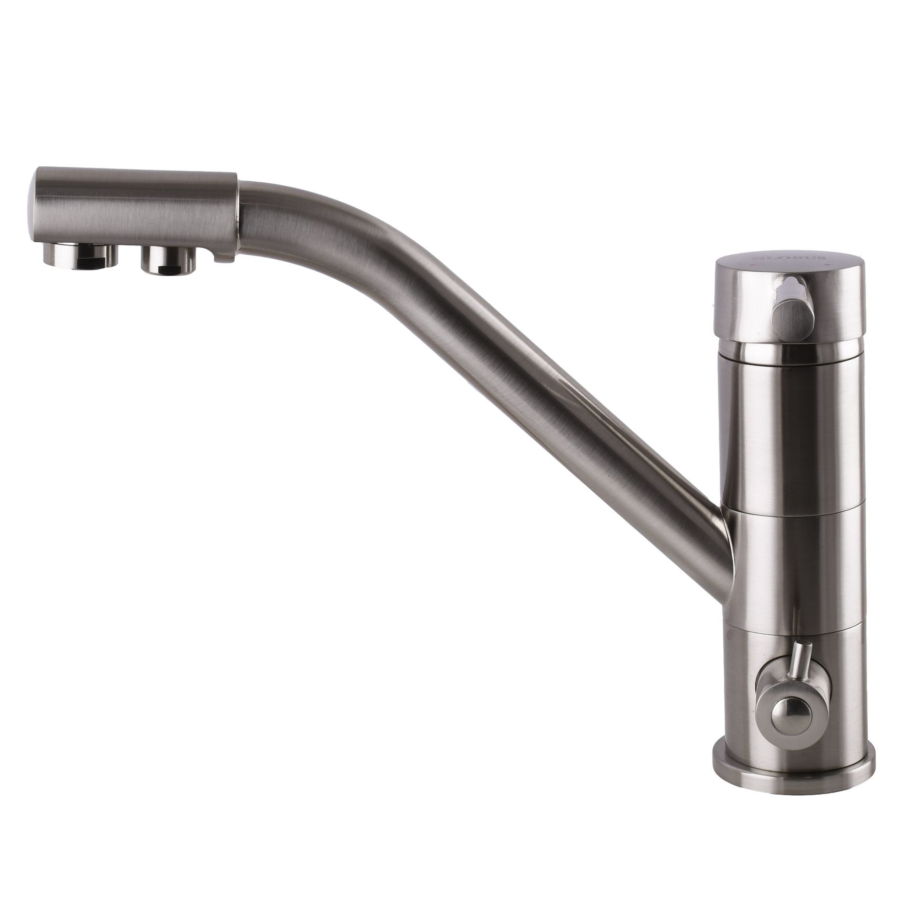 Змішувач для кухні під осмос Globus Lux LAZER GLLR-0555-8-STSTEEL - Image 4