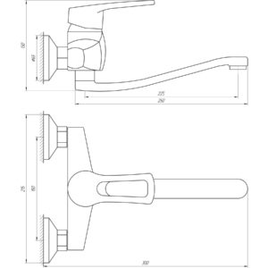 Змішувач для кухні DOMINO SIRIUS DSV-104 - Image 4