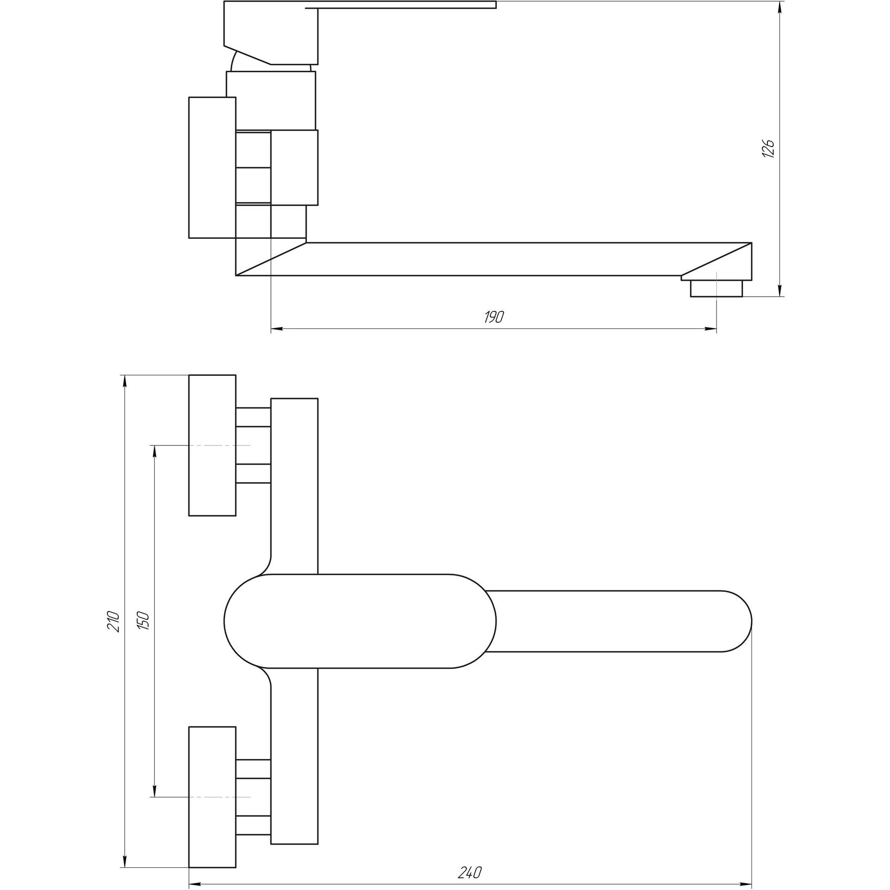 Змішувач для кухні TOPAZ BARTS TB 07218-H36 - Image 4