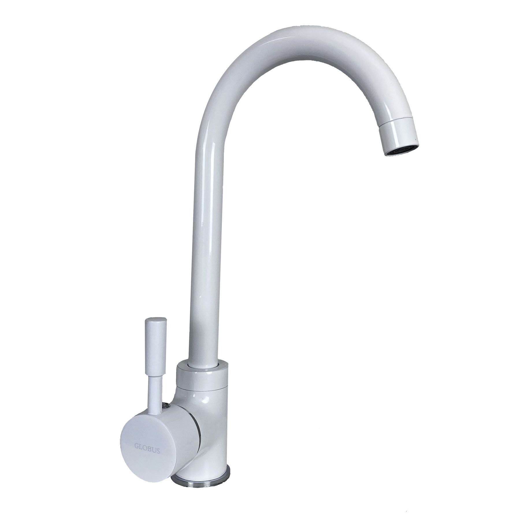 Змішувач для кухні Globus Lux LAZER GLLR-0103 S-WHITE - Image 4