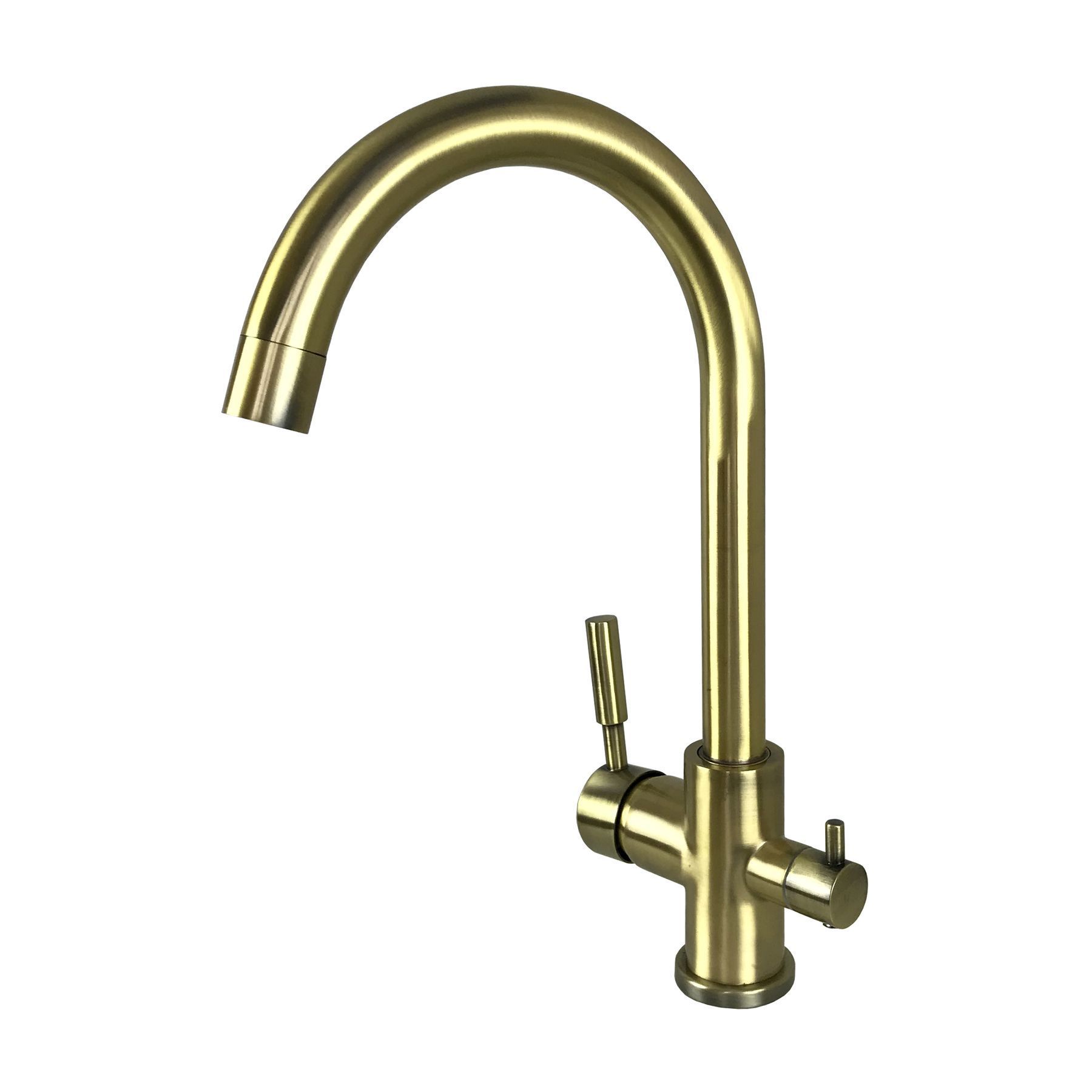 Змішувач для кухні під осмос Globus Lux LAZER GLLR-0333-9-BRONZE - Image 4
