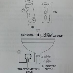 Змішувач інфрачервоний для умивальника TREMOLADA TREMO-8503 - Image 4
