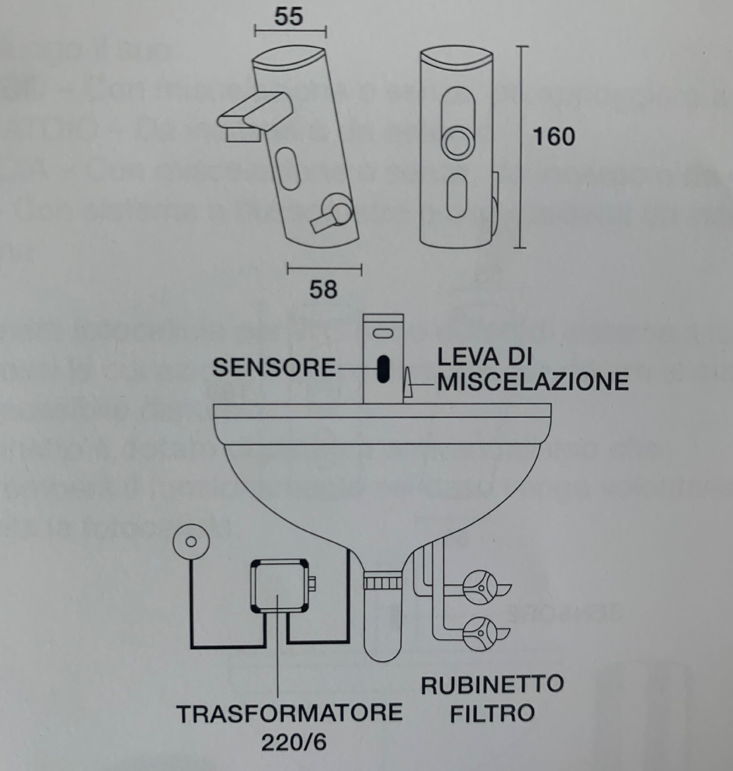Змішувач інфрачервоний для умивальника TREMOLADA TREMO-8503 - Image 4
