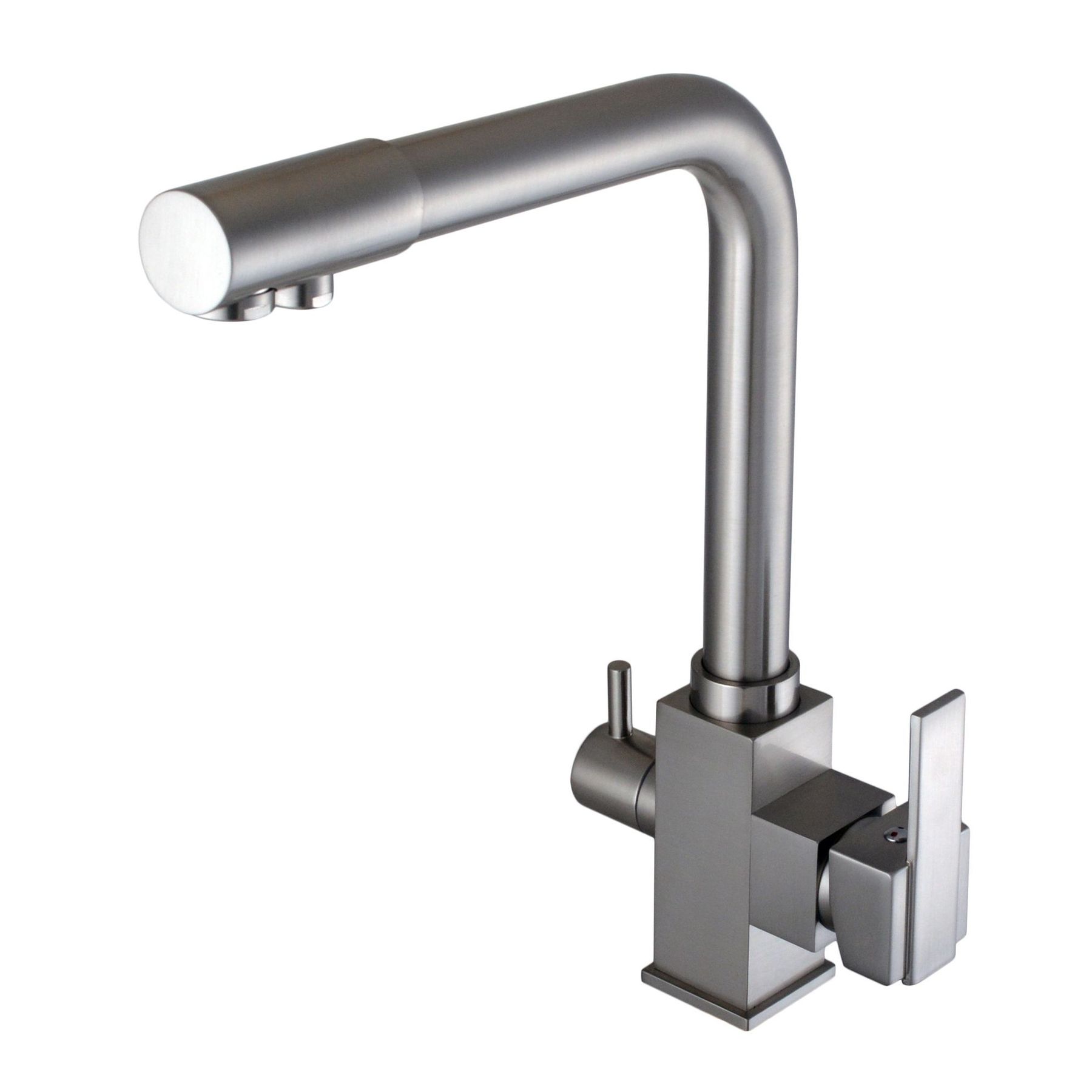 Змішувач для кухні під осмос Globus Lux LAZER GLLR-0100-8-STSTEEL - Image 4