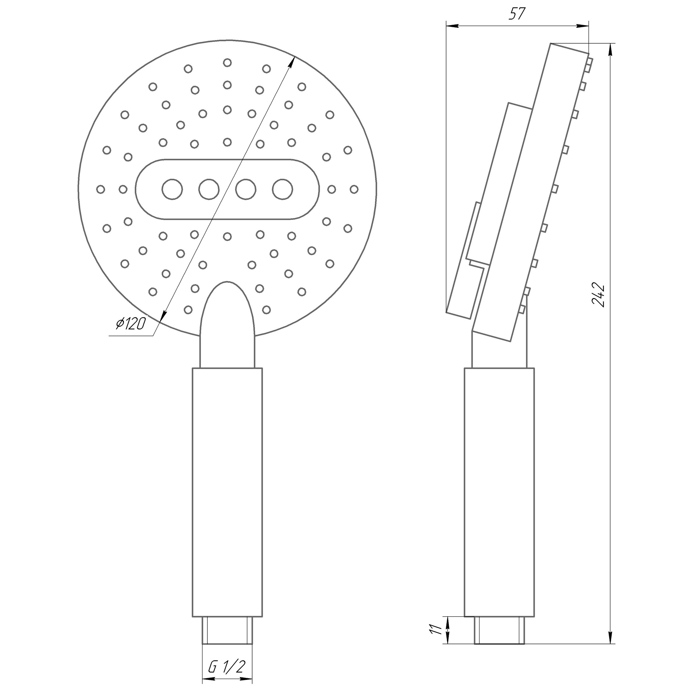 Душова лійка Globus Lux NSD07A - Image 4