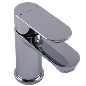 Змішувач для умивальника TOPAZ BARTS TB 07201-H36 висота H-130мм ,шланги TAQ-M1055,D35 - Image 4