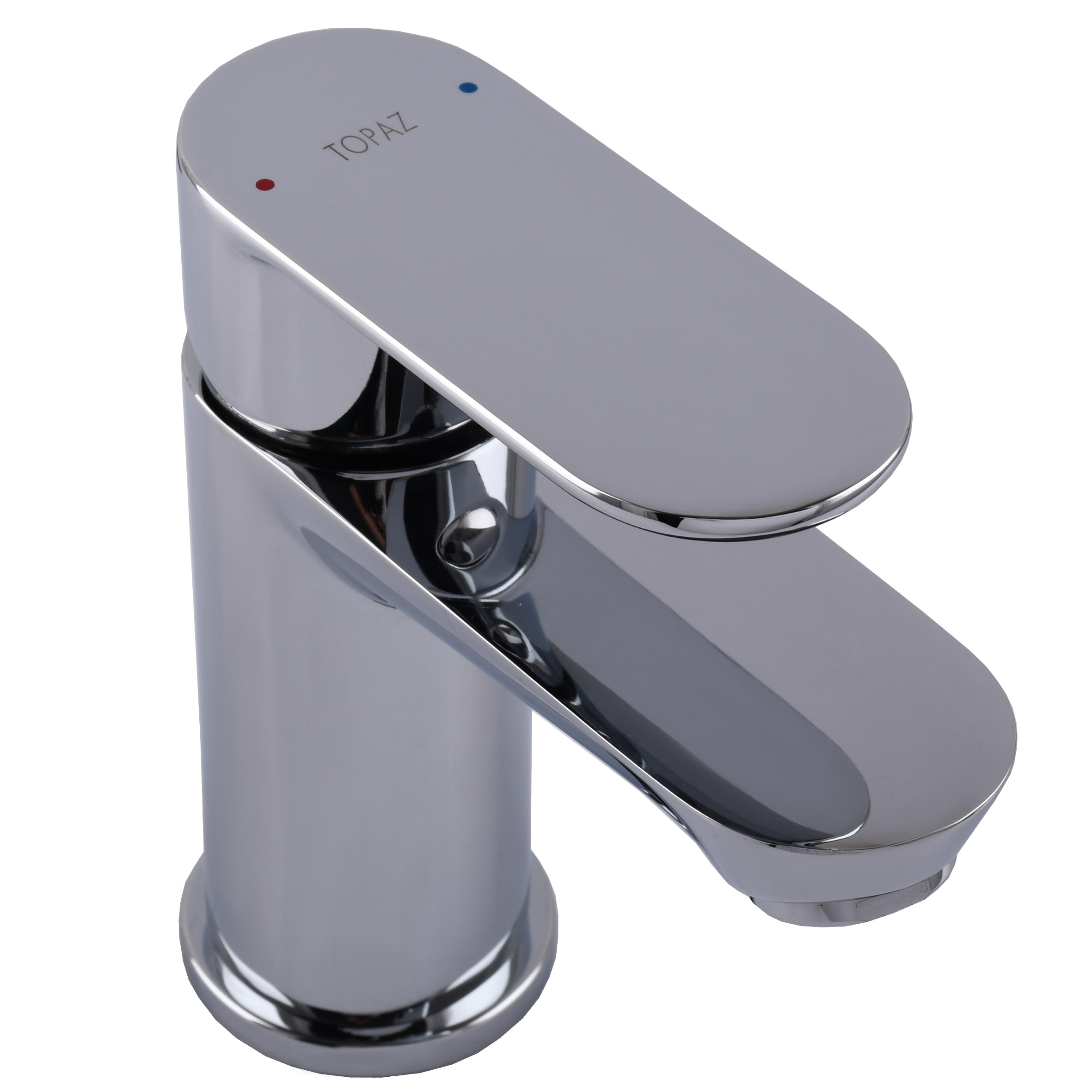 Змішувач для умивальника TOPAZ BARTS TB 07201-H36 висота H-130мм ,шланги TAQ-M1055,D35 - Image 4