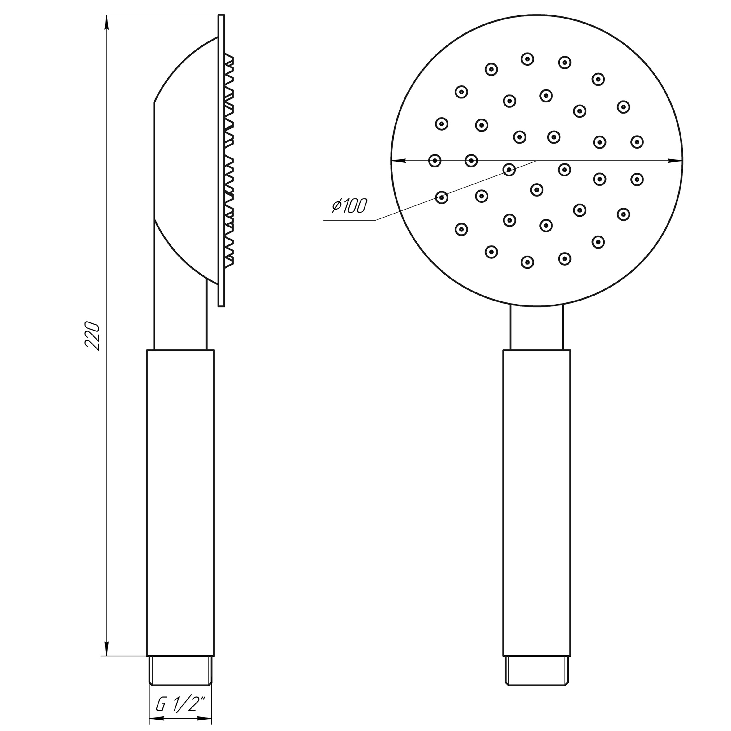 Душова лійка Globus Lux SUS-001H - Image 4