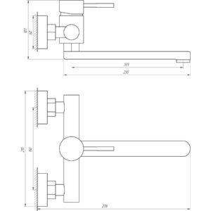Змішувач для кухні Globus Lux ALPEN SBT1-104 - Image 4