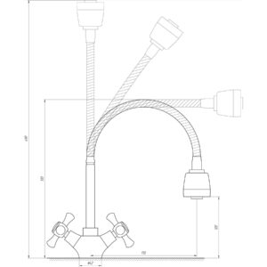 Змішувач для кухні DOMINO DKF-209-103MA-SHARM - Image 4