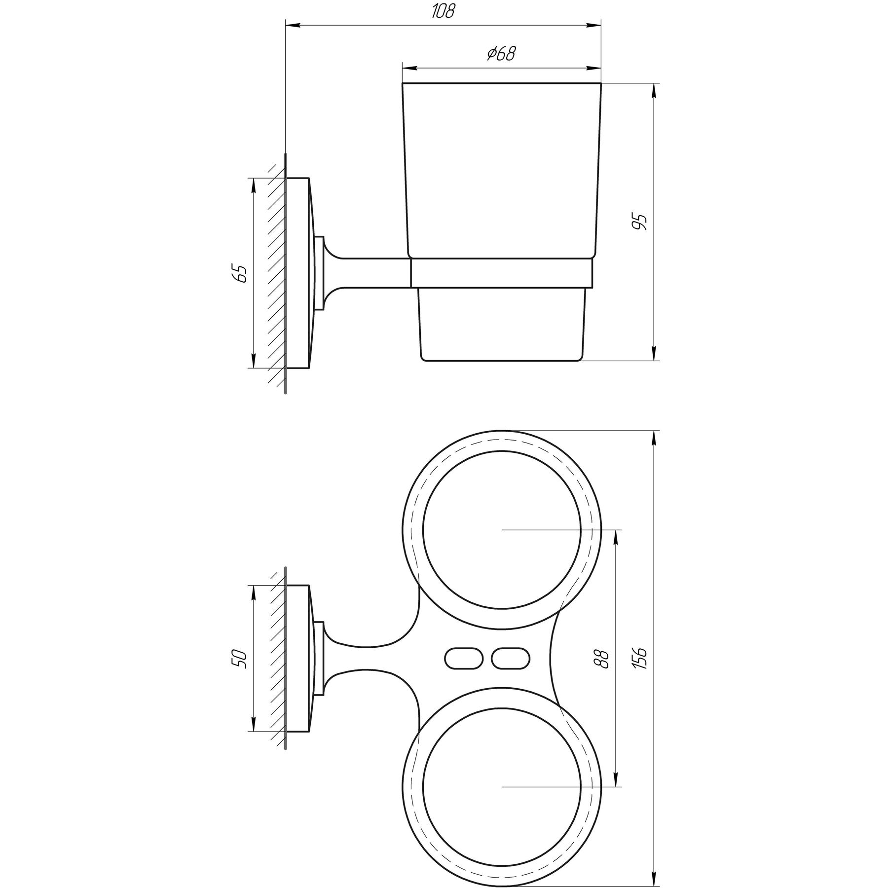 Стакан подвійний Globus Lux RM 1801 - Image 4