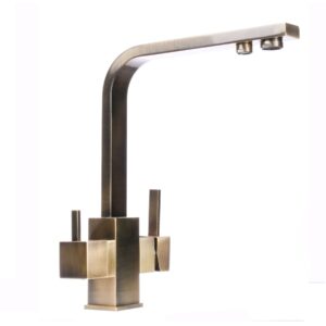 Змішувач для кухні під осмос Globus Lux LAZER GLLR-0111-9-BRONZE - Image 4