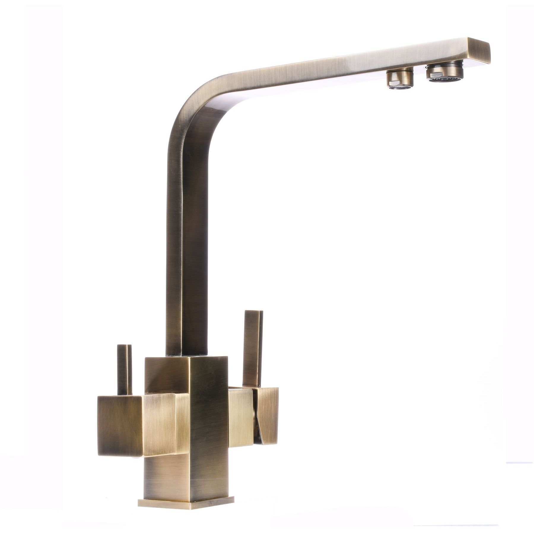 Змішувач для кухні під осмос Globus Lux LAZER GLLR-0111-9-BRONZE - Image 4