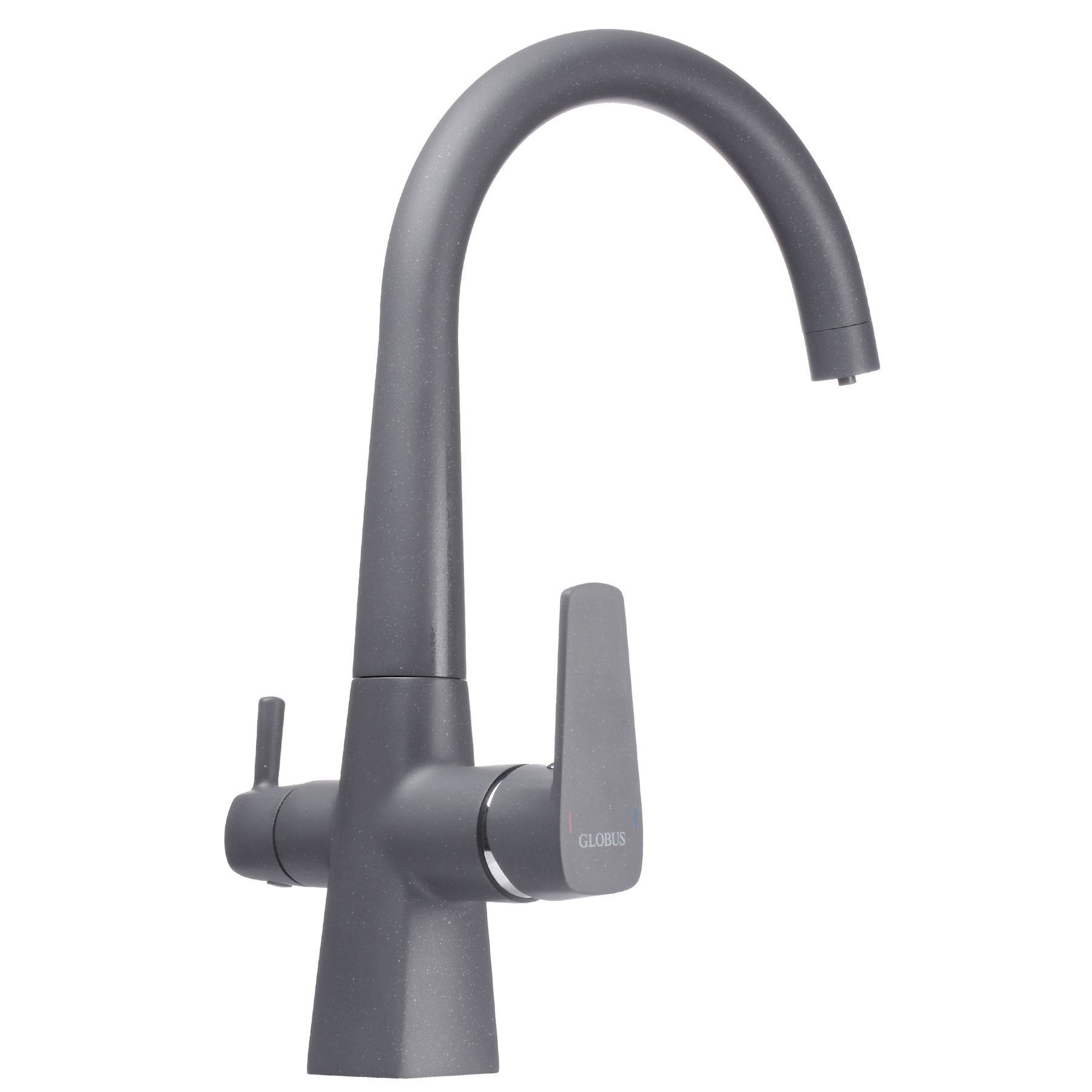 Змішувач для кухні під осмос Globus Lux LAZER GLLR-0999-3-TITANIUM - Image 4