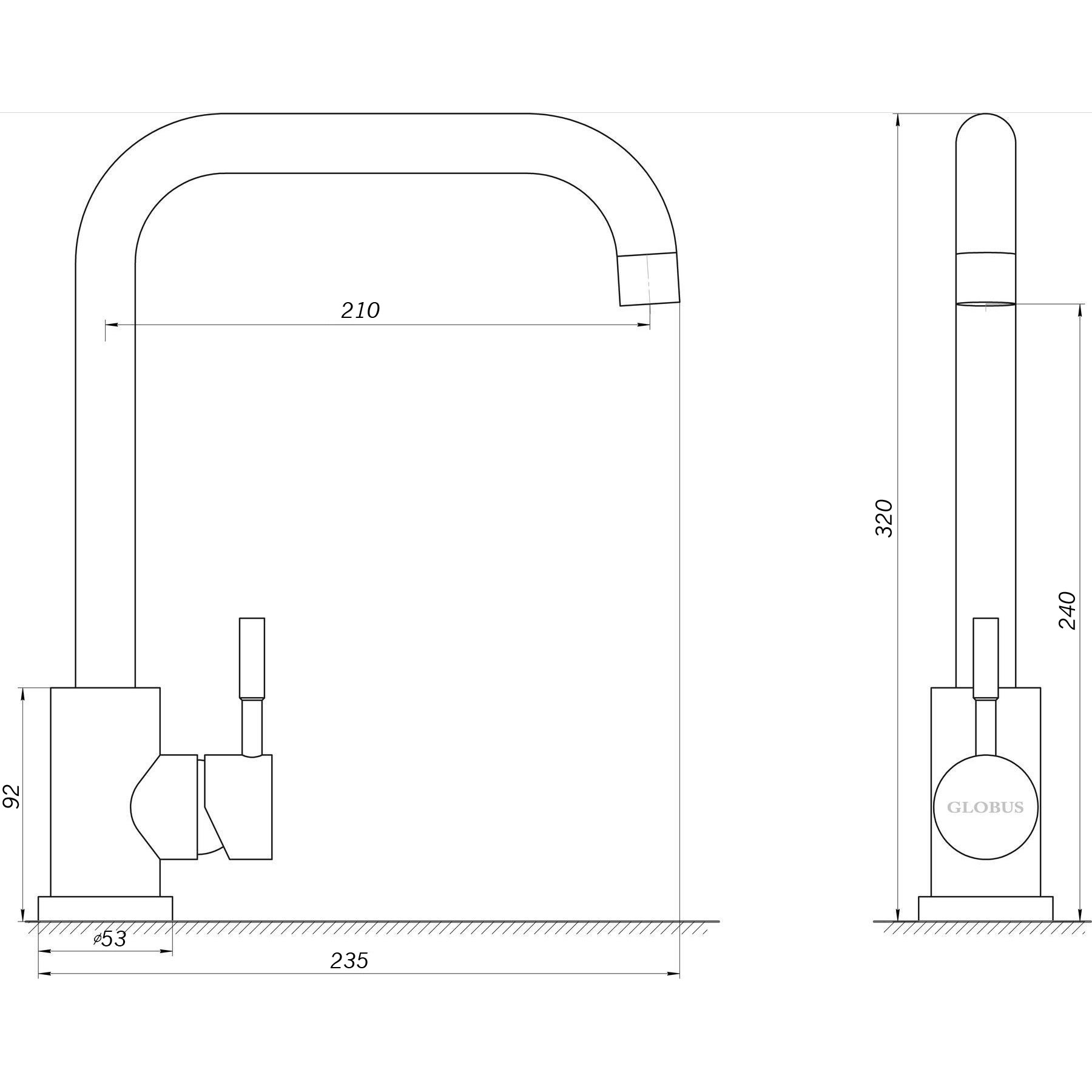 Змішувач для кухні EcoMIX ALPEN SBT3-203L - Image 4