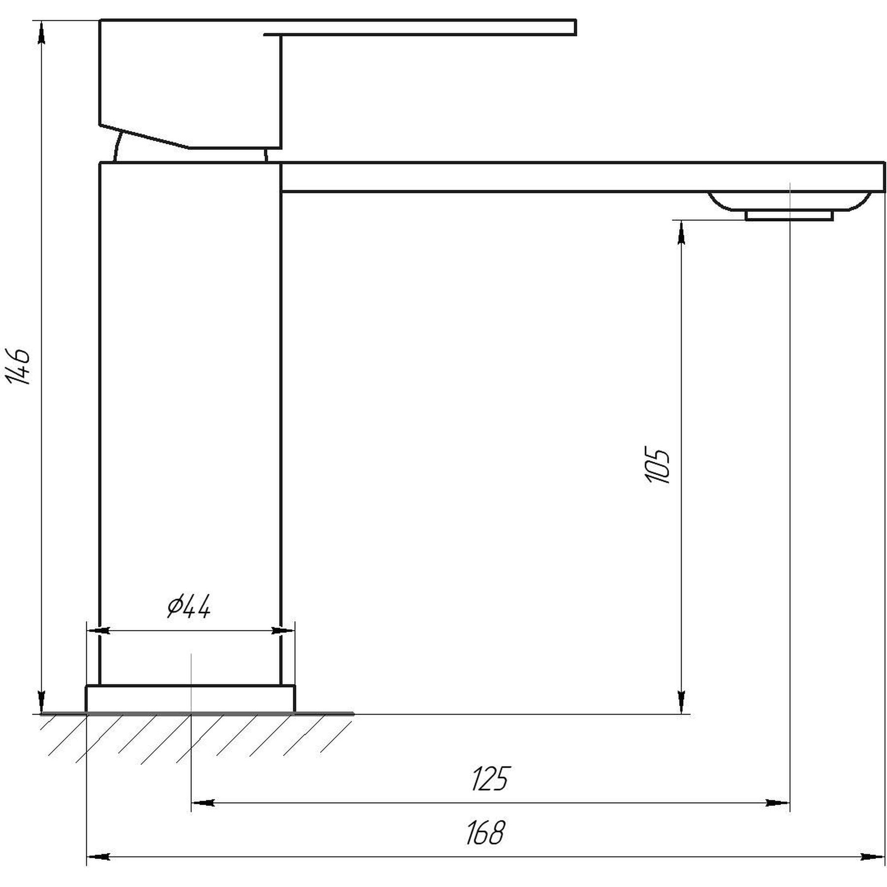 Змішувач для умивальника Globus Lux RING SR-101 - Image 4