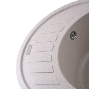 Гранітна мийка Globus Lux ARNO піщаний 620х500мм-А0004 - Image 4
