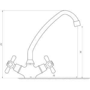 Змішувач для кухні Globus Lux GB-SHARM-0300-00 - Image 4