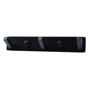 Планка з гачками TOPAZ TKB 9385-3-BL чорна - Image 4