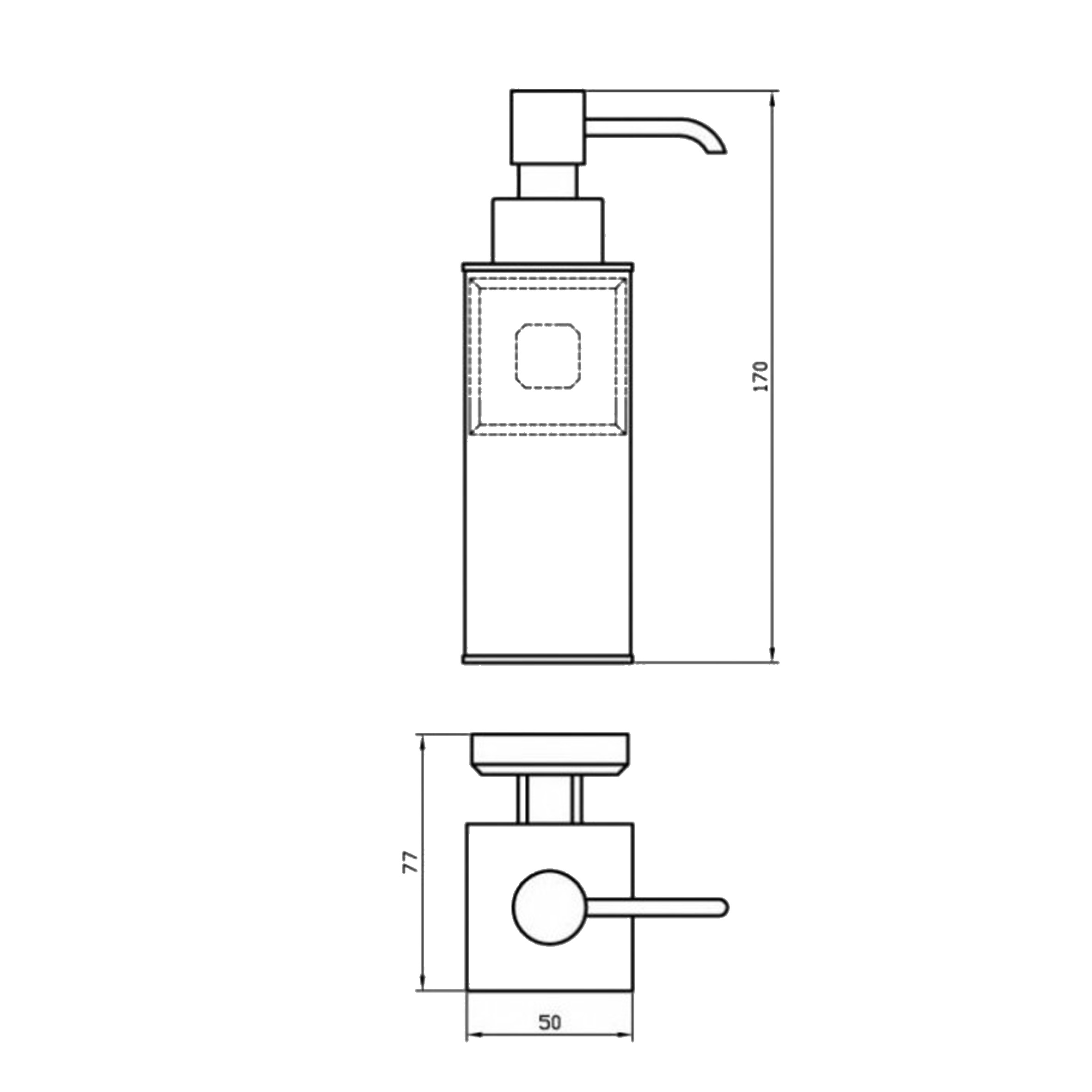 Дозатор рідкого мила TOPAZ TКВ 9932 - Image 4