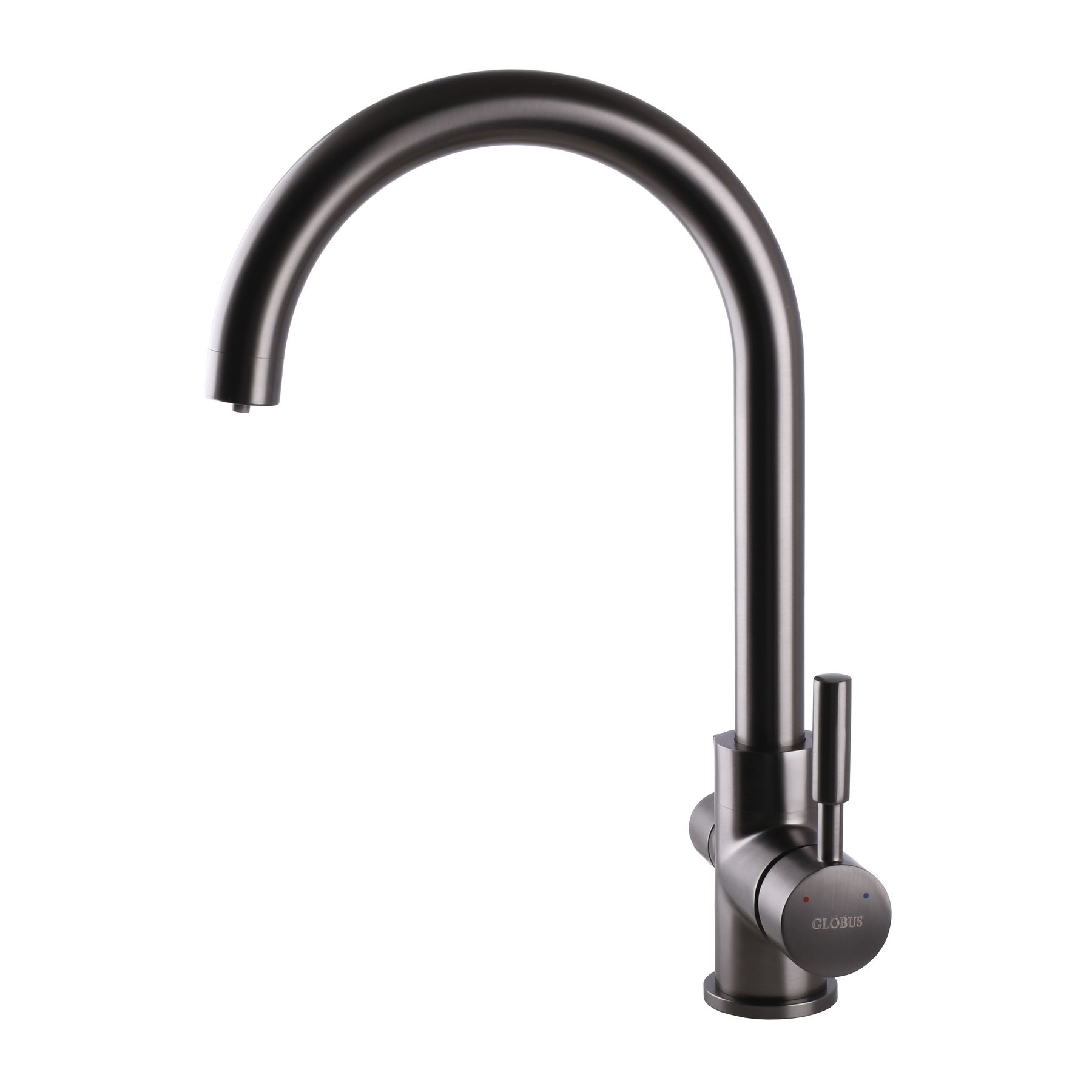 Змішувач для кухні під осмос Globus Lux LAZER GLLR-0333-11-GRAPHITE - Image 4