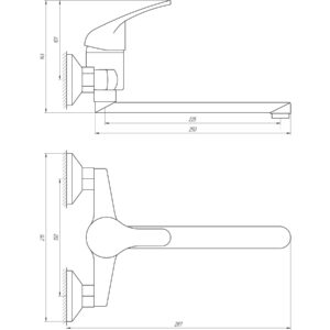Змішувач для кухні Globus Lux Solly GLSO-0104 - Image 5
