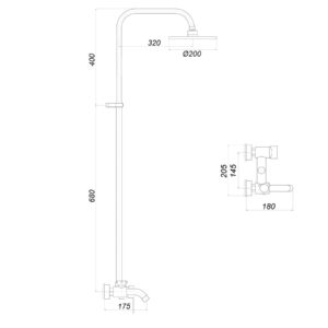 Душова система Globus Lux ALPEN SBT1-0002 - Image 5