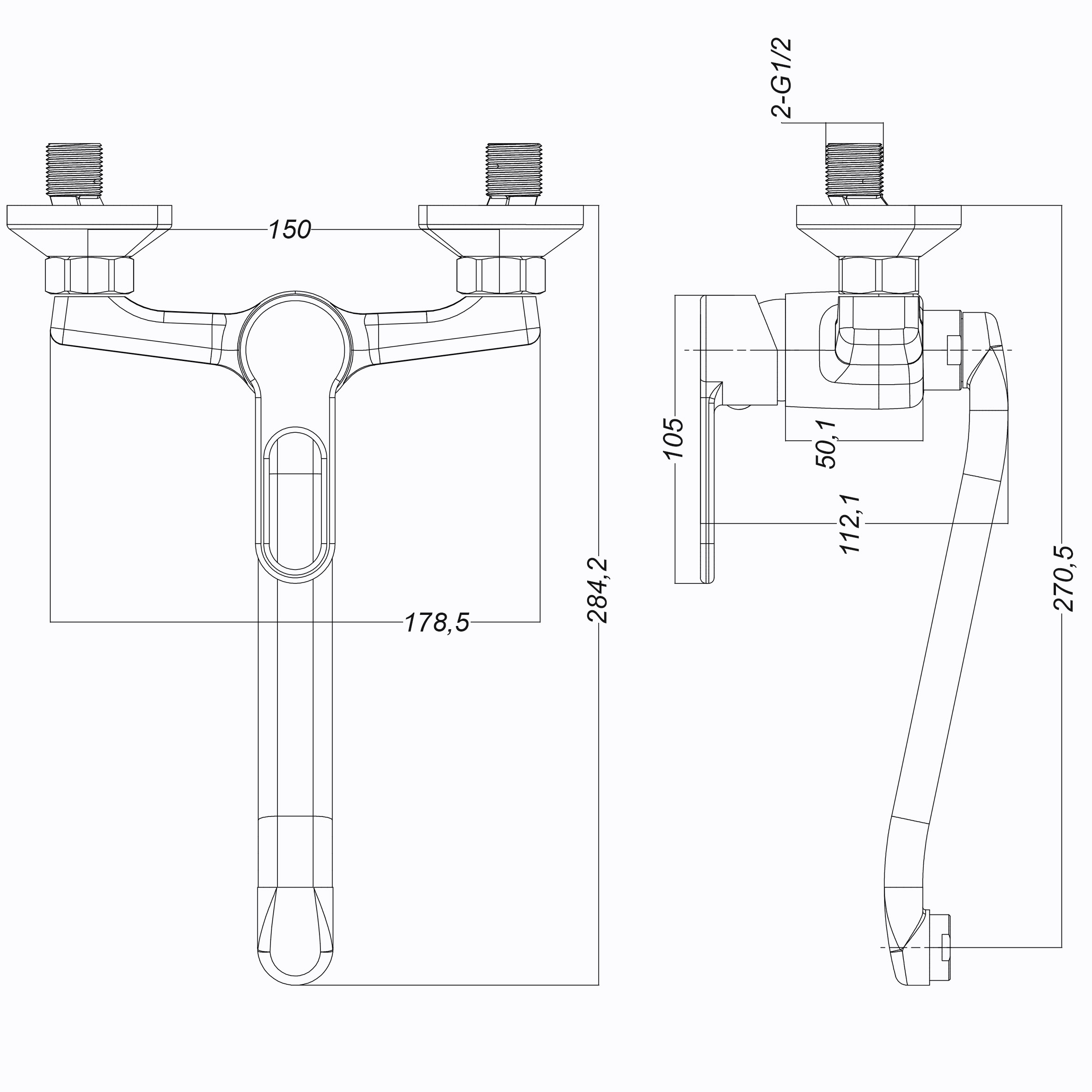 Змішувач для кухні Globus Lux Dolly GLD-0104 - Image 5