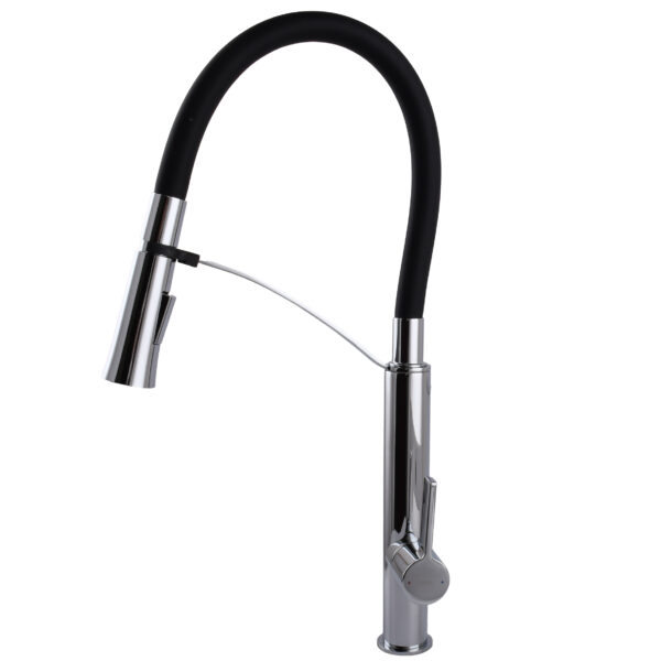 Змішувач для кухні TOPAZ MODERNO TMD-8817-H23-BL