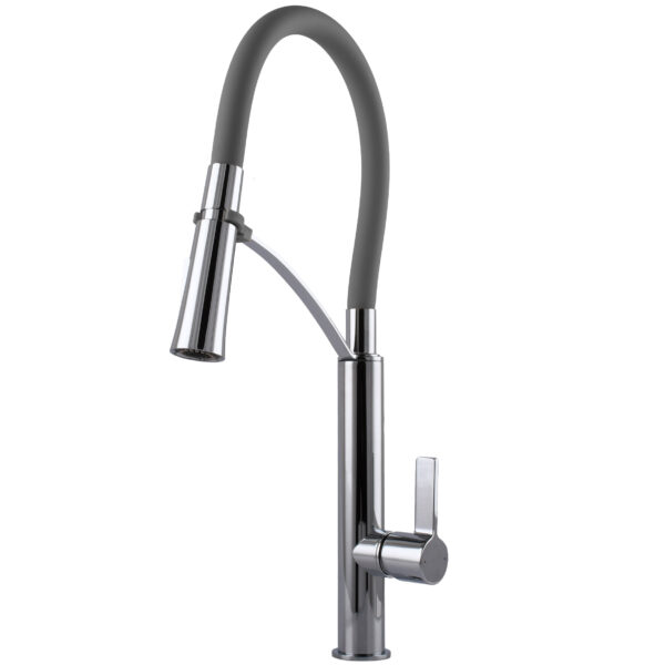 Змішувач для кухні TOPAZ MODERNO TMD-8817-H23-GR