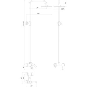 Душова система Globus Lux LAZER GLLR-0001 - Image 5