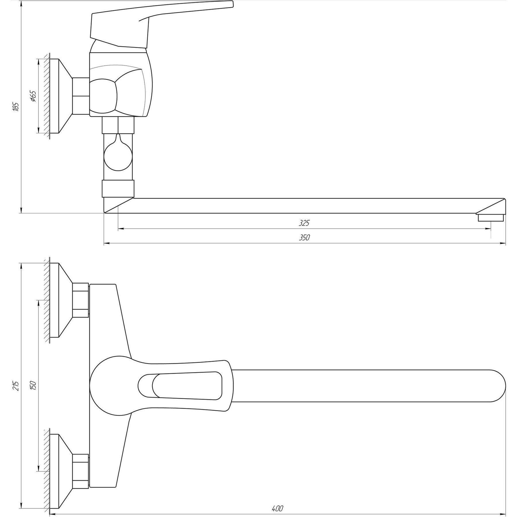 Змішувач для ванни DOMINO SIRIUS DSV-108 - Image 5