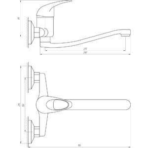 Змішувач для кухні EcoMix ELIT EM-104 - Image 5