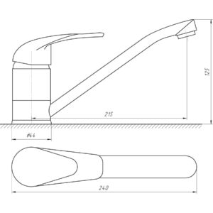 Змішувач для кухні EcoMix ELIT EM-N-103 - Image 5