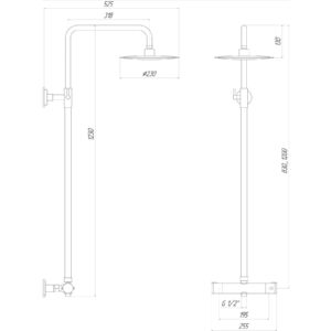 Душова система Globus Lux DS0040S - Image 5