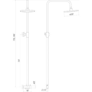 Душова колона Globus Lux LAZER GL-BAR-0101 - Image 5