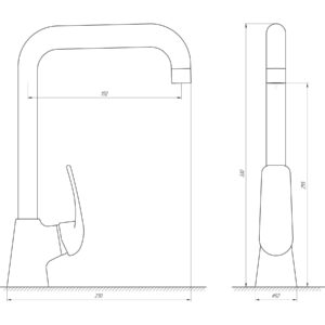 Змішувач для кухні Globus Lux Koln GLK-0203L - Image 5