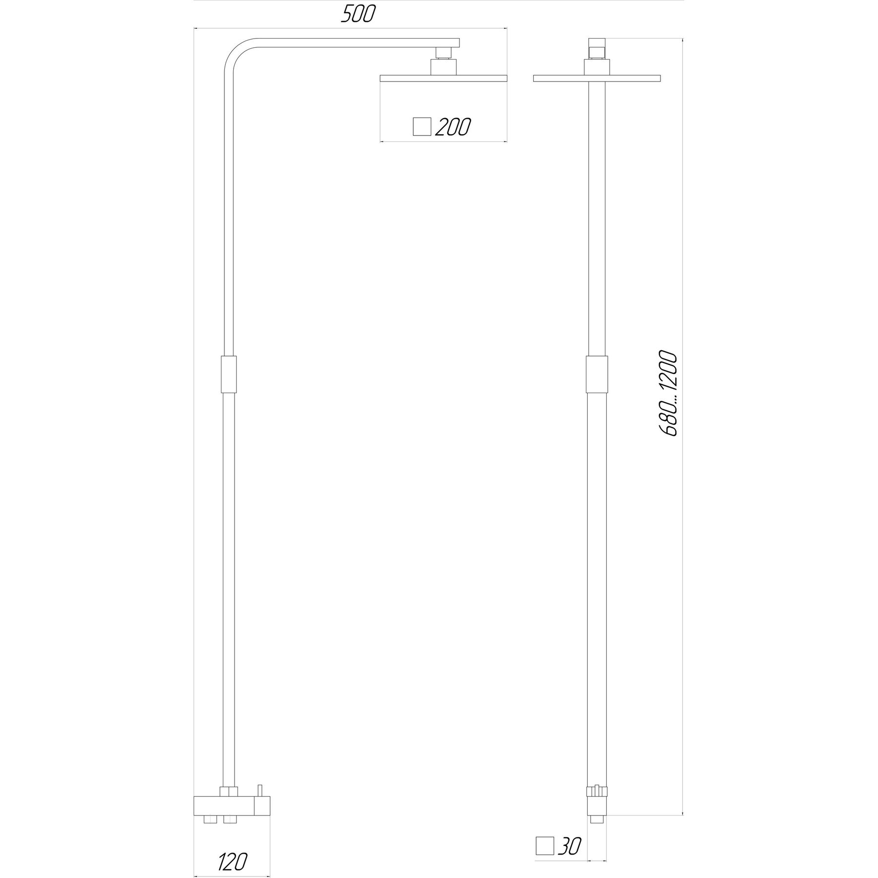 Душова колона Globus Lux MILANO GL-BAR-0707 - Image 5