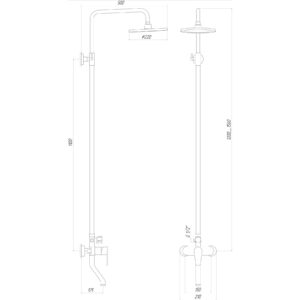 Душова система DOMINO TORINO KIT-VAN-DS0034 - Image 5