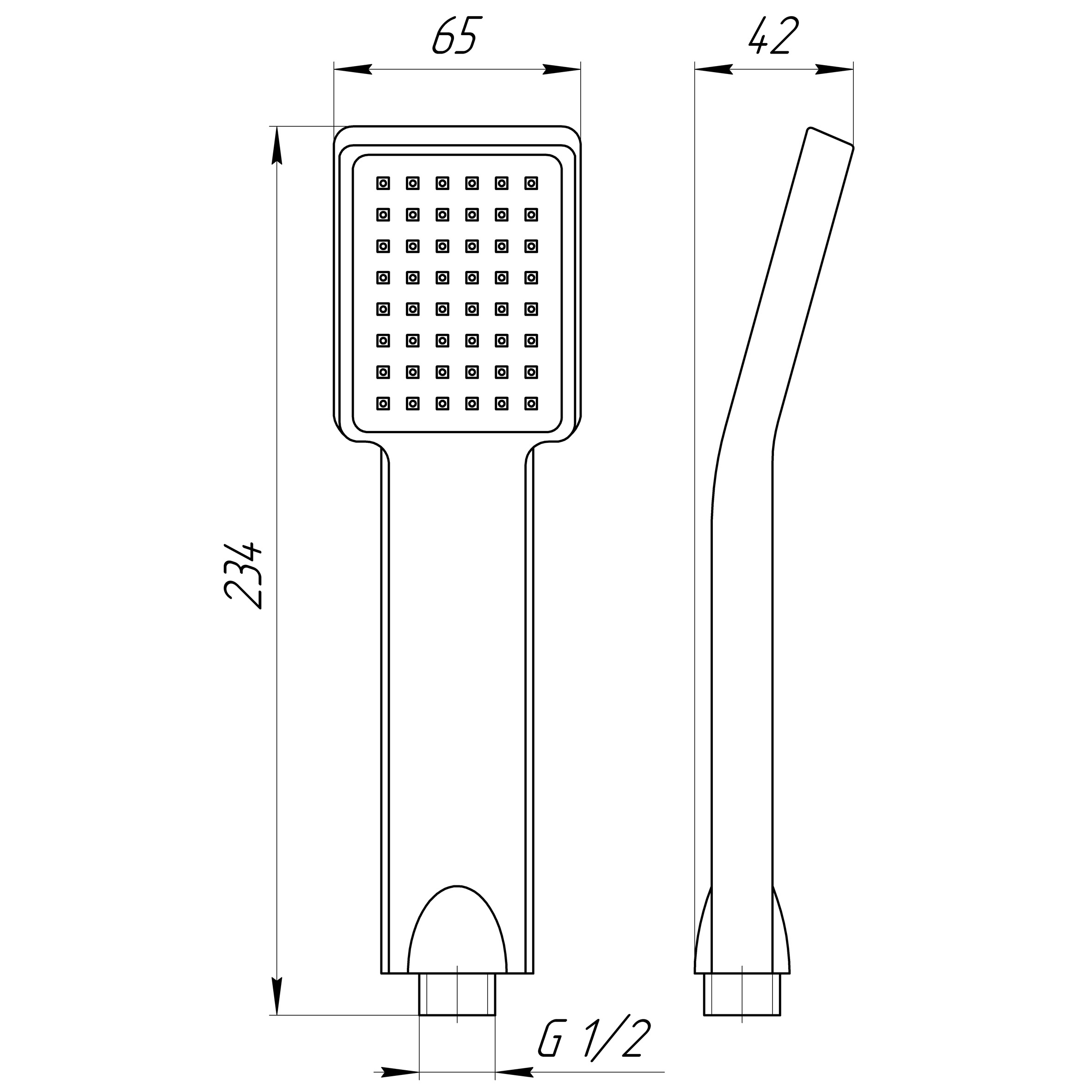 Душова лійка Globus Lux SUS-001PQ - Image 5