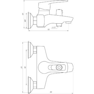 Змішувач для ванни DOMINO SIRIUS DSV-102NE - Image 5